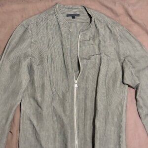 John Varvatos Zip up Shirt